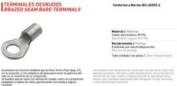 TERMINAL COBRE DESNUDO       C-10N