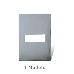 TAPA PLATA    1 MODULO 5X10 SIGLO XXII 4901