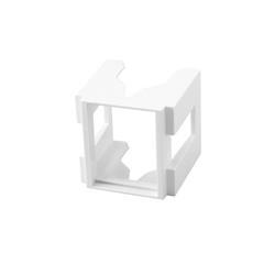 ADAPTADOR RIEL DIN 2 MODULO BLANCO  UNIVERSAL