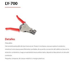 PELACABLE AUTOMATICO H/2.5MM  LY-700