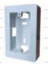 CAJA EXTERIOR 5X10 P/CABLECANAL BLANC 0.85x12.5x0.45