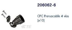 CPC-CARCASA C/PRENSACABLE  P/CPC    4VIAS 206062-6