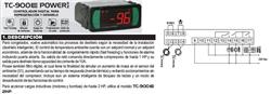 REG.TEMPERATURA TC-900E POWER 2NTC+3 RELES