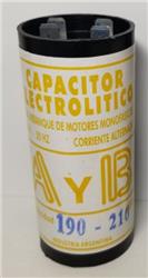 CAPACITOR      190/210uF  (1/3HP)  220V AISL 110V