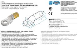 TERMINAL MEDIA TENSION   70MM-1/2 TIL-70