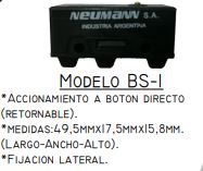 MICROCONTACTO BS-1 CBN  A BOTON DIRECTO  2301