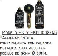 LIMITE DE CARRERA FK-1008/45 ROLDANA GRANDE P/ASC