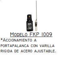 LIMITE DE CARRERA FK-1009 C/VARILLA RIGIDA ACERO