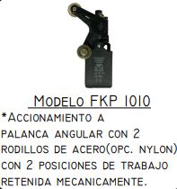 LIMITE DE CARRERA FK-1010 PALANCA 2 RODILLO C/RETEN