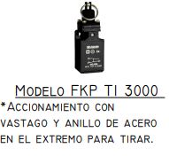 LIMITE DE CARRERA FK-TI-3000 C/GANCHO    834