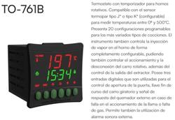 REG.TEMPER/TIEMPO TO-761B 72x72 p/HORNOS