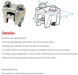 CONEC. BRONC/ESTAÑ P/DERIVAC 240-400M GK-3