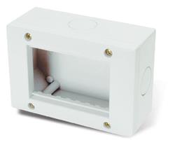 CAJA EXTERIOR 4 MODULOS IP40 C/ACCESORIOS  