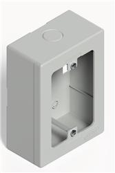 CAJA RECTANGULAR EXTERIOR GRIS 02215PG