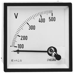 VOLTIMETRO  500V 96x96  EC96  M10438 CIRCUTOR