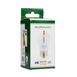 LAMPARA LED GOTA  6 W FRIA 6500K E27 (100)