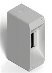 CAJA APLICAR 2 MODULOS S/PUERTA GRIS 045002G / 04502G