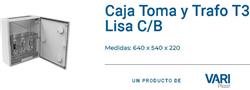 CAJA TOMA T3 +3 BASES NH T3 P/EDEA  VARIPLAST