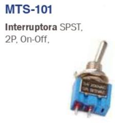 LLAVE MINIATURA+INTERRUPTOR ON-OFF     2P 3A