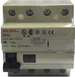 INTERRUPTOR DIFERENCIAL 4X40 300MA DACI440300