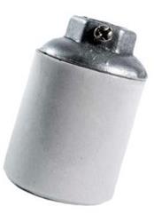 PORTALAMPARA NIQ. E27 CASQUILLO 3/8  +PISTON 243