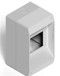 CAJA APLICAR 4 MODULOS  S/PUERTA GRIS 045003G / 04503G