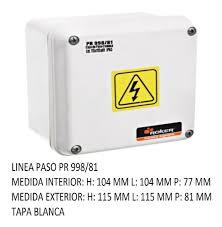 CAJA PVC ESTANCO 115X115X81  PR 998/81