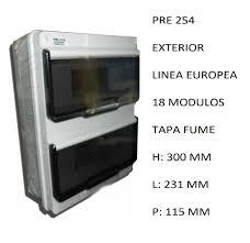 CAJA APLICAR 18 MODULOS P/FUME IP55 PRE254