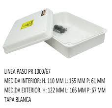 CAJA PVC ESTANCO 166X122X67 PR 1000/67