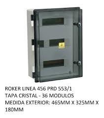 CAJA APLICAR 36 MODULOS TRANSPARENTE IP65 PRD5531
