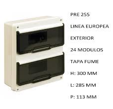 CAJA APLICAR 24 MODULOS P/FUME IP55 PRE255