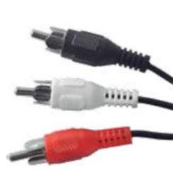 CABLE ARMADO AUDIO/VIDEO 3RCA.2M C/362M