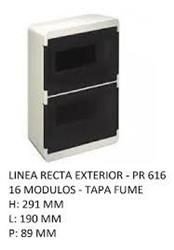 CAJA APLICAR 16 MODULOS P/FUME IP40 PR616