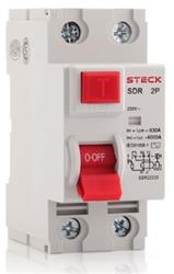 INTERRUPTOR DIFERENCIAL 2P 63A 30MA 230V STECK SDR26330