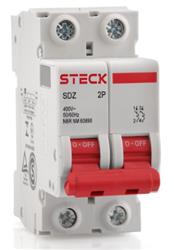 TERMOMAGNETICO 2x16 A 6 KA SDZD62C16  STECK