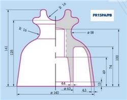 AISL.POLIETILENO CAMPANA 15KV PR15PA p/PERNO MN411