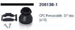 CPC-CARCASA C/PRENSACABLE 7-37VIAS 206138-1