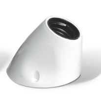 RECEPTACULO BAKELITA CURVO BLANCO E27 594