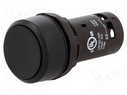 PULSADOR RASANTE NEGRO 1NA     CP1