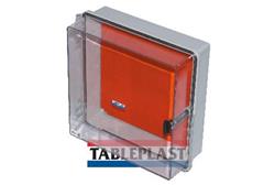 GABINETE PCB 385X370X154 TRANSPARENTE 3306