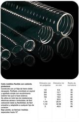 MTS.CAÑO FLEXIBLE METALICO C/PVC 1/2