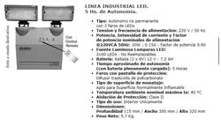 CENTRAL+2FAROS 60LED+BATERIA 8091 LED