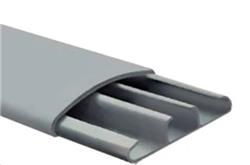 TRAMO CABLECANAL DE PISO 75X17MM GRIS TPP-7517-GR