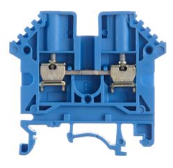 BORNE BPN-2,5-AZ DE PASO AZUL P/ 2,5MM 060.022