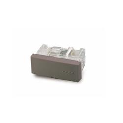 MODULO COMBINACION TECLA SIMPLE GRIS BAUHAUS 6111