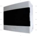CAJA P/TERMOMAGN.PUERTA FUME 8 MODULOS APLICAR