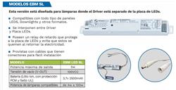 KIT EMERGENCIA LED 10/60W EBMLEDSL p/DRIVER