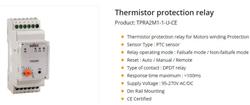 RELE p/TERMISTOR PTC  TPRA2M1-1-U  220V 
