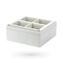 CAJA EXTERIOR P/8 MODULOS BLANCO 257.308.50.01