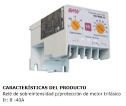 RELE P/PROTECCION MOTOR TRIF.8-40A  REPMM 8-40